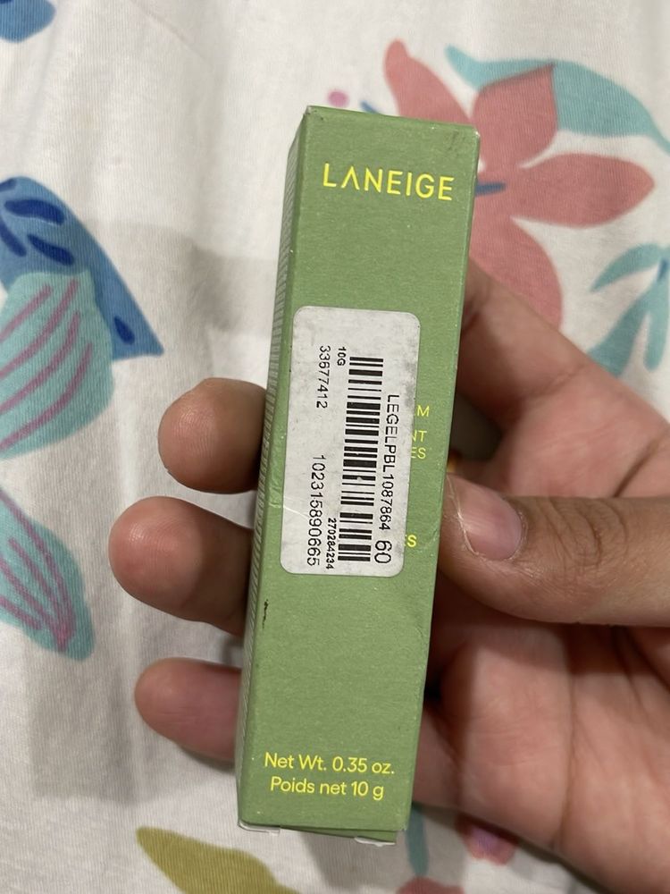 Laneige Lipstick Matcha flavour