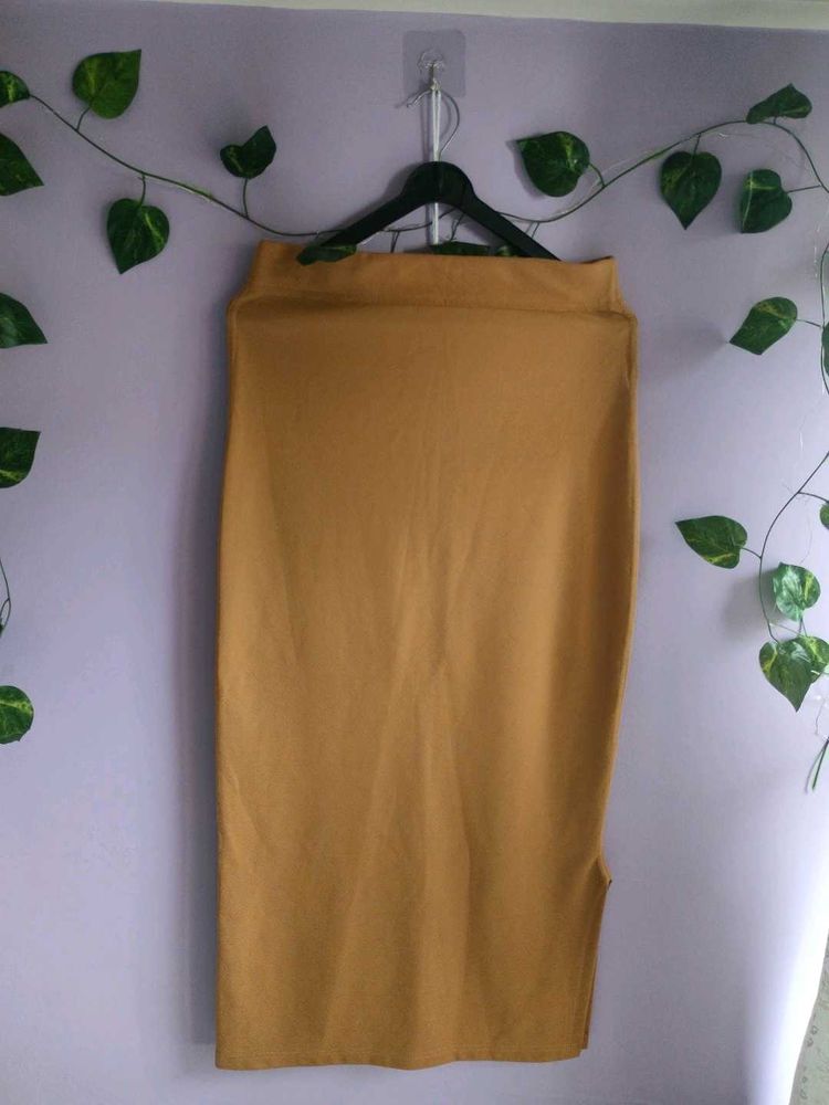 Mustard Saree Shapewear
