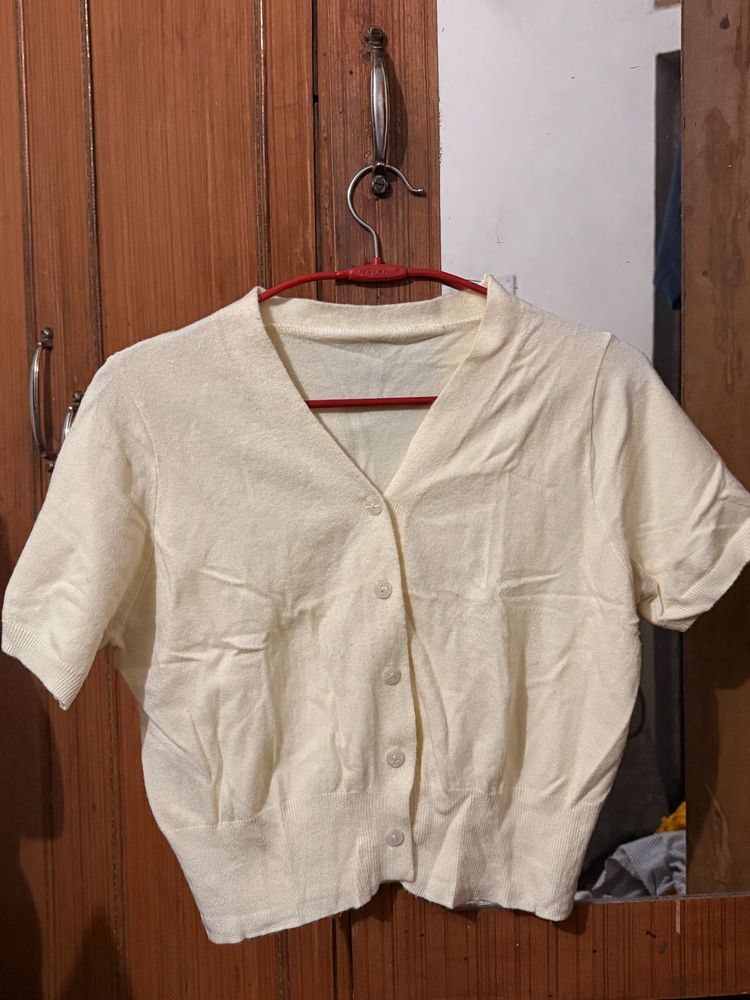 Cute butter yellow Cardigan