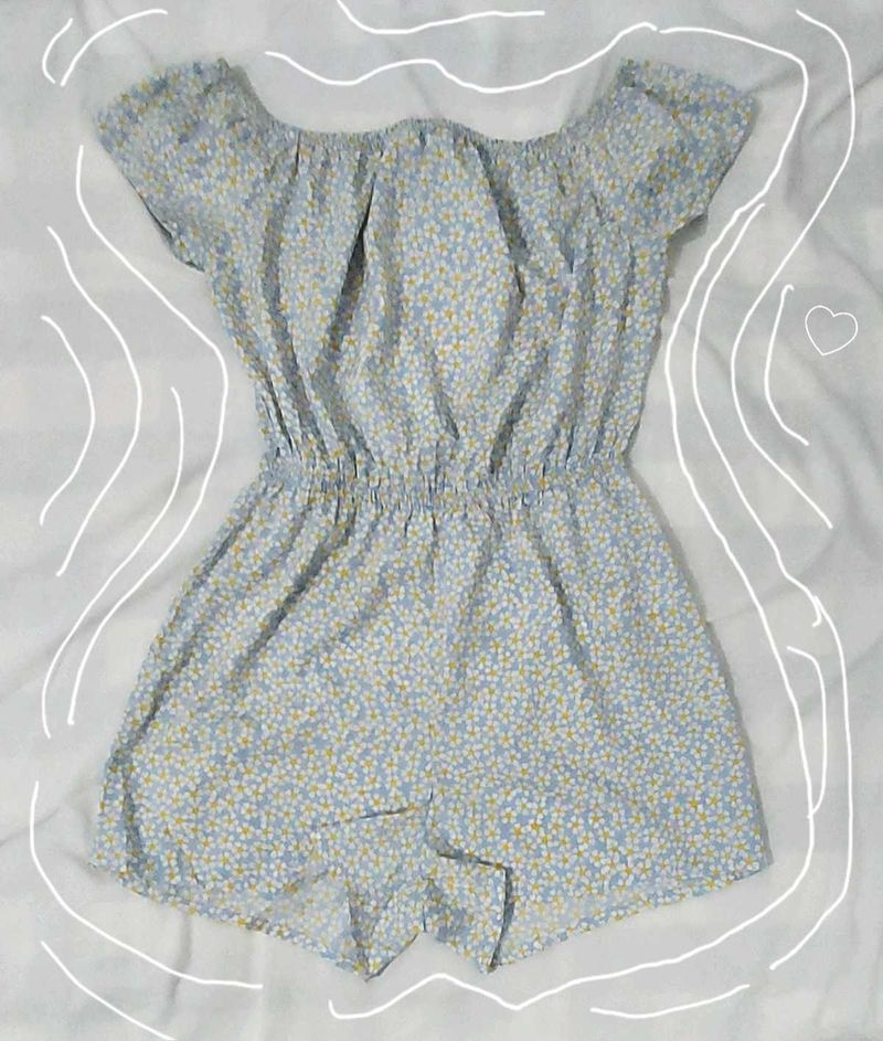 Cute Floral Jumpsuit