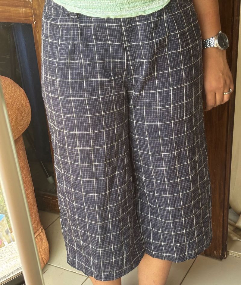 Checkered Culottes