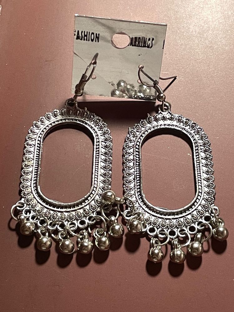 Silver Dangle Earrings