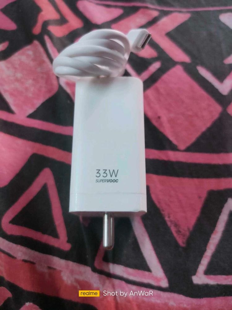 33watt Supervooc Charger Original Oppo Realme