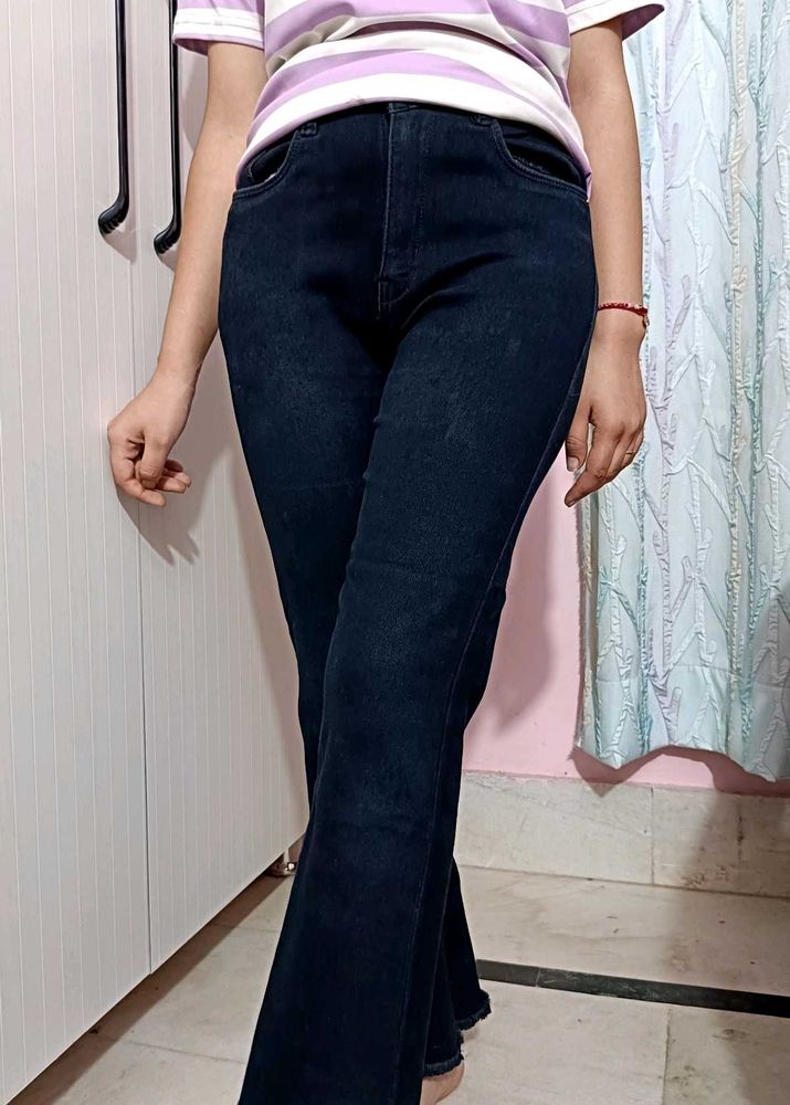 Dark Wash Flare Jeans