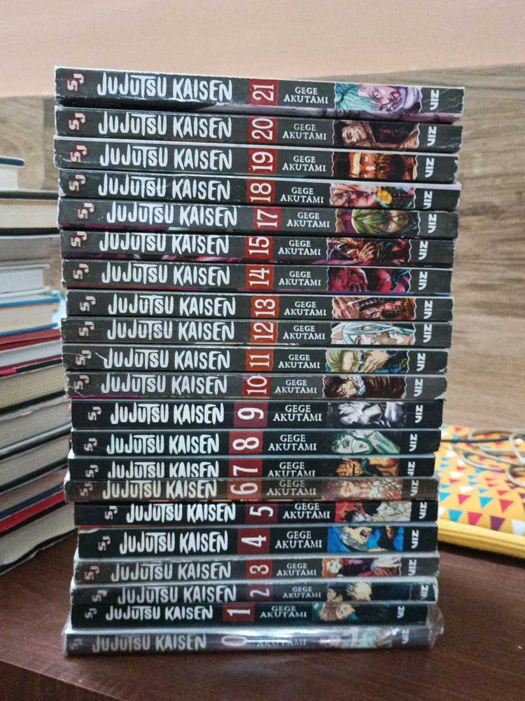 Jujutsu Kaisen Manga Volume 0-21