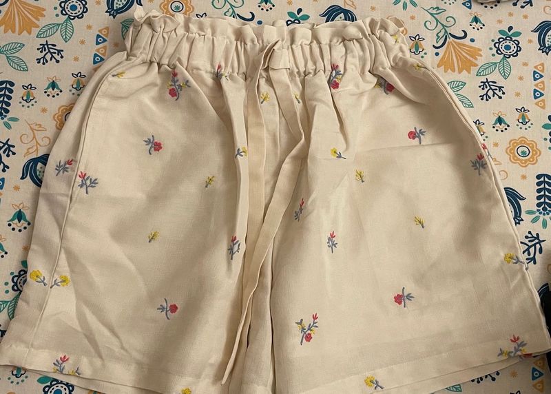 Floral Print Shorts