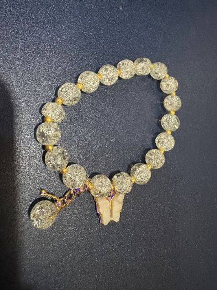 Butterfly Beaded Bracelet