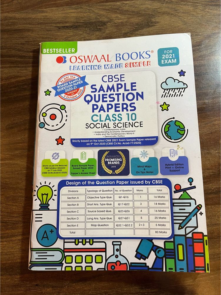 Class 10th SST Sample Papers (Used)