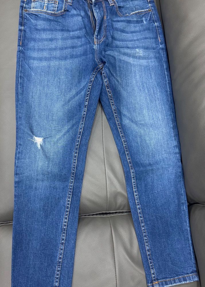 Zara Blue Denim Jeans