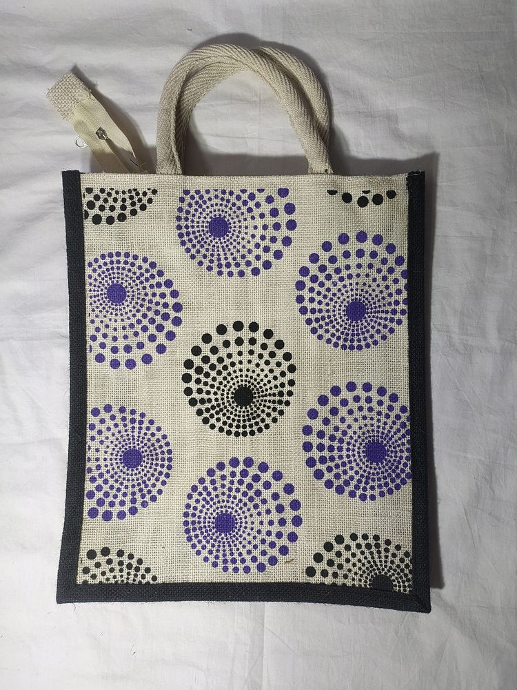 Jute Lunch Bag.