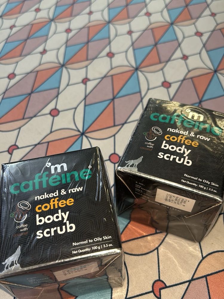 mCaffeine Coffee Body Scrub