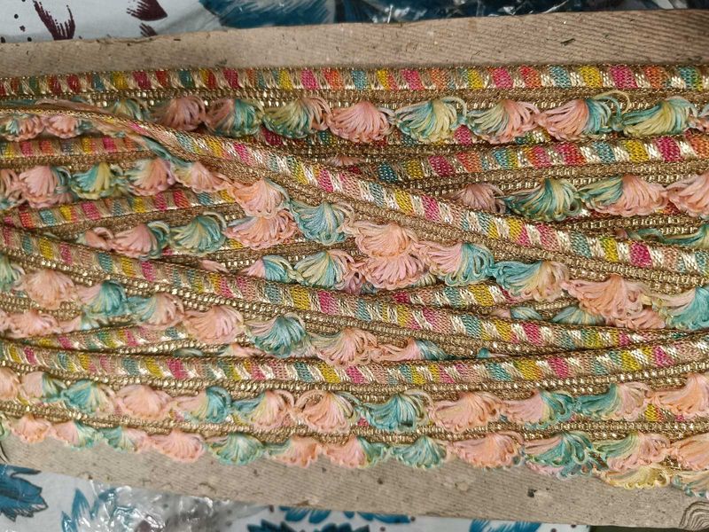 Colorful Tassel Trim