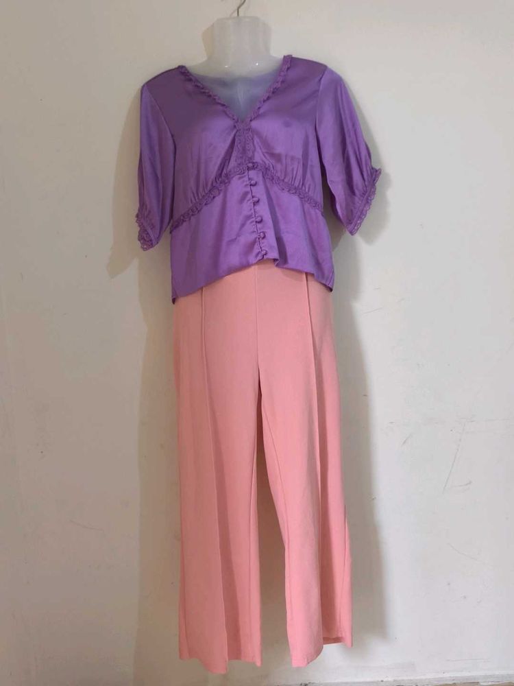 Women Top and Bottom Set