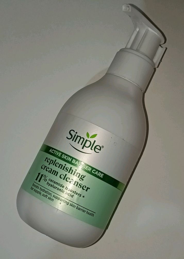 Simple Replenishing Cream Cleanser