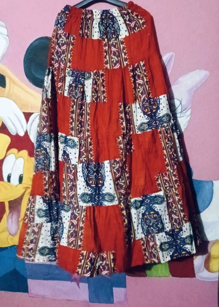 Patchwork Maxi Skirt