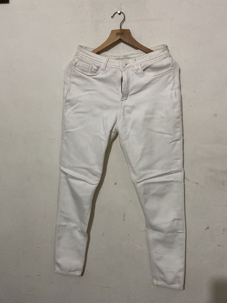 White Denim For Woman