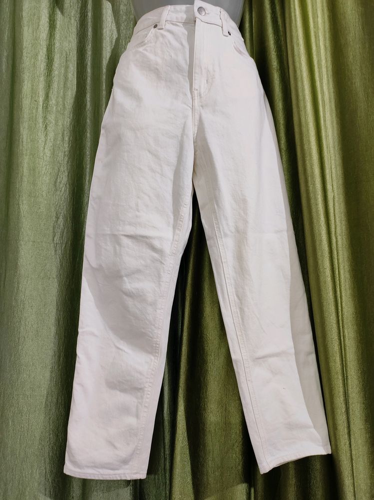 H&amp;M White Denim
