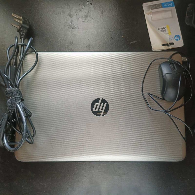 HP Laptop (With Charger+Mouse) - working perfectly