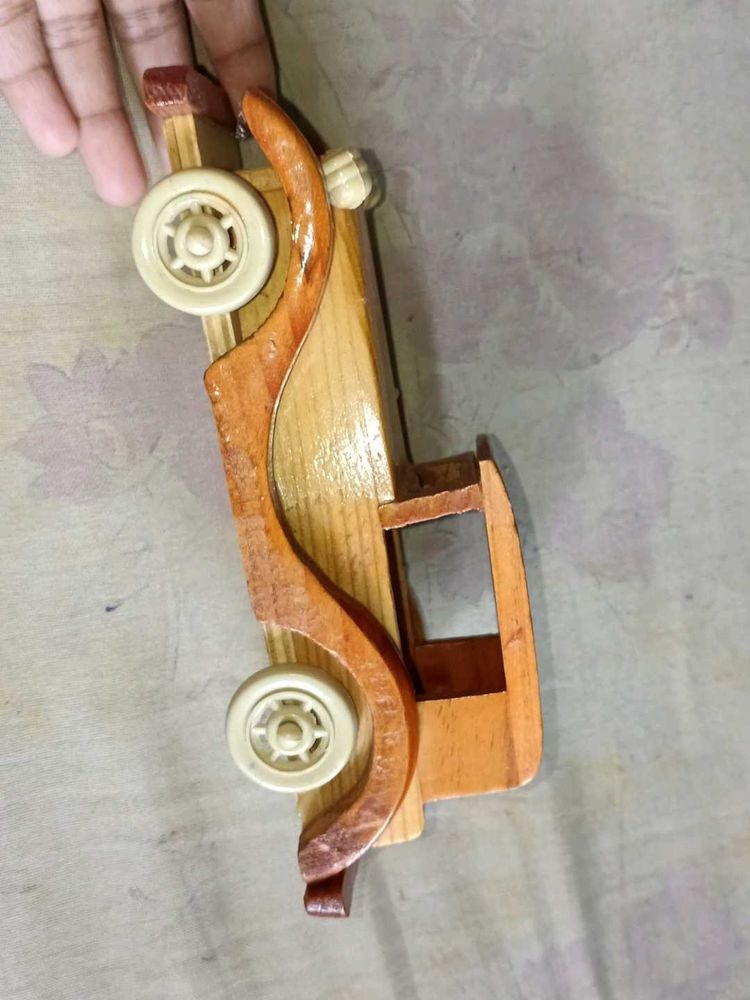 Wooden Antic Car 🚗🚨