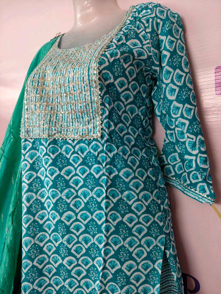 Brand New Embroidery Work Suit