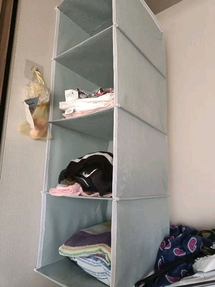 4 Shelf Storage Wardrobe