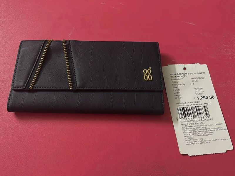 Baggit Navy Blue Wallet