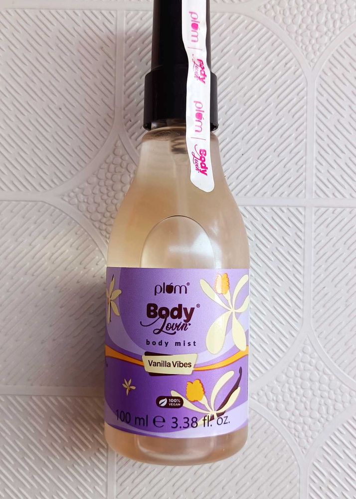 Plum Vanilla Vibes Body Mist 100 Ml