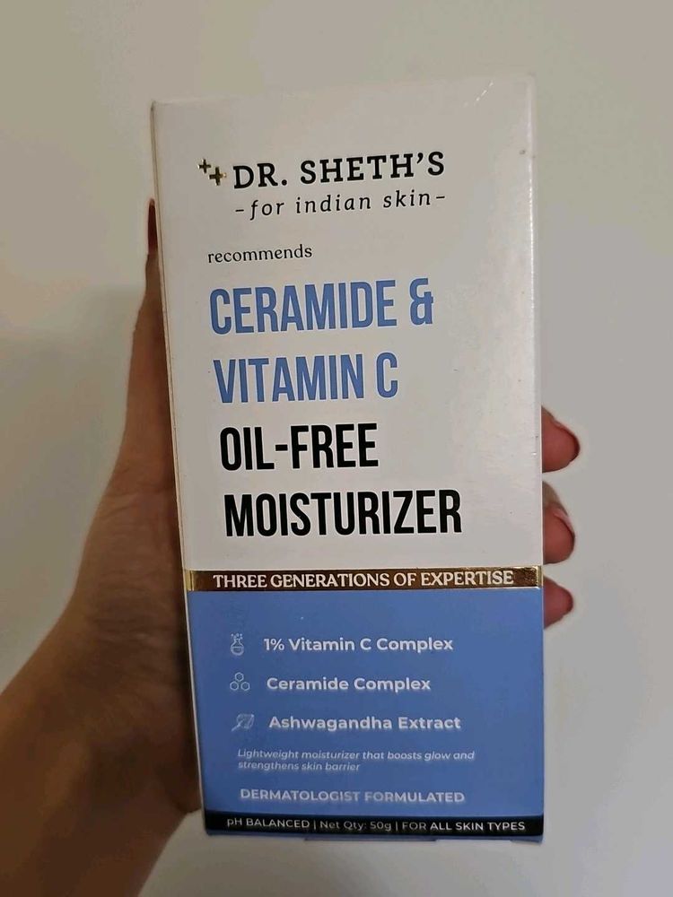 Dr. Sheth's Ceramide &amp; Vitamin C Moisturizer