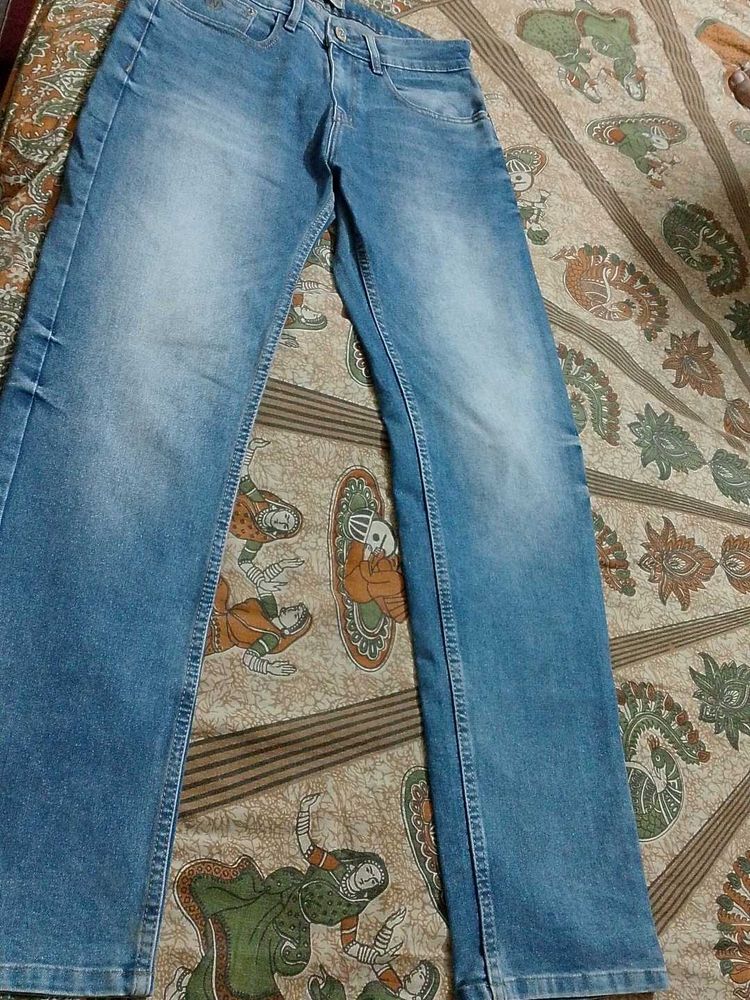 Blue Colour Jeans For Men