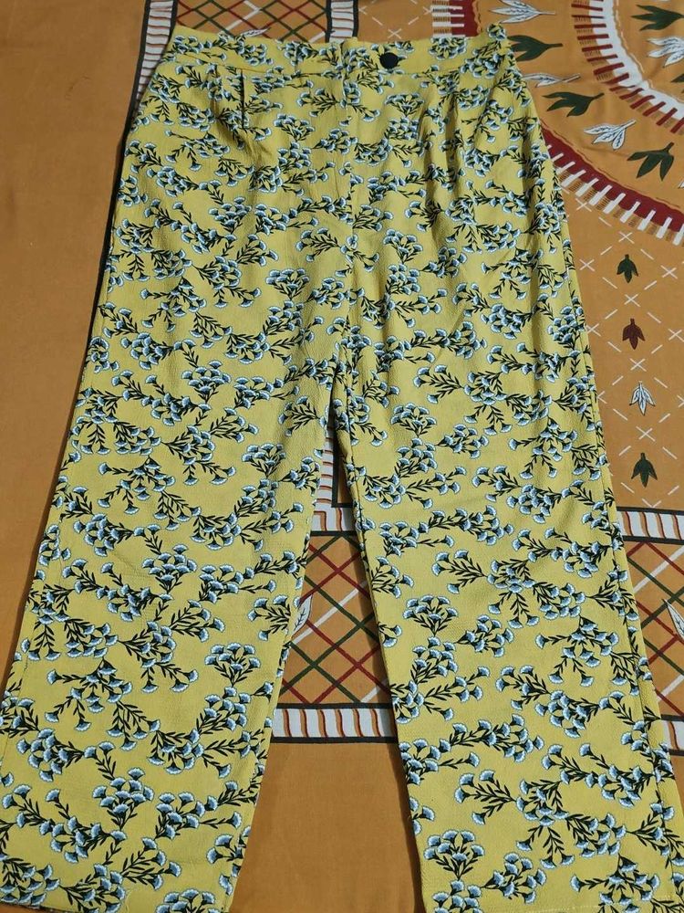 Floral Print Pants