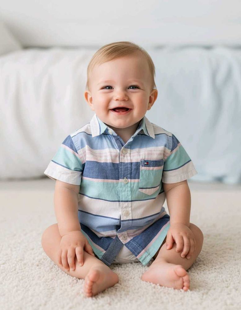 Tommy Hilfiger Shirt For 12-18  Month Boys