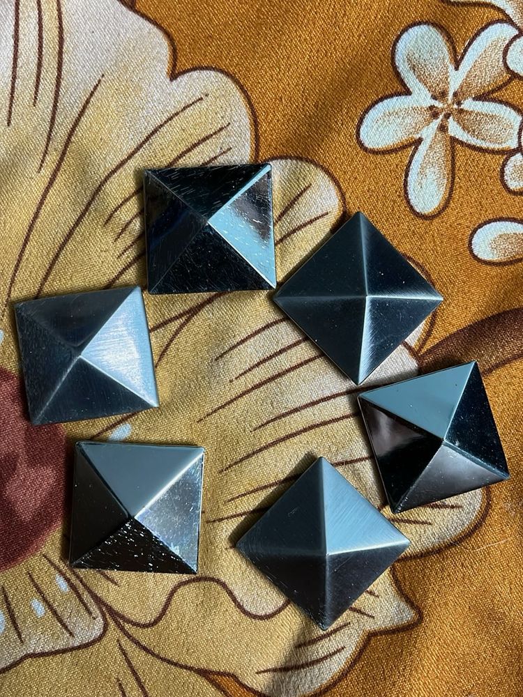6 Steel Buttons (L size)
