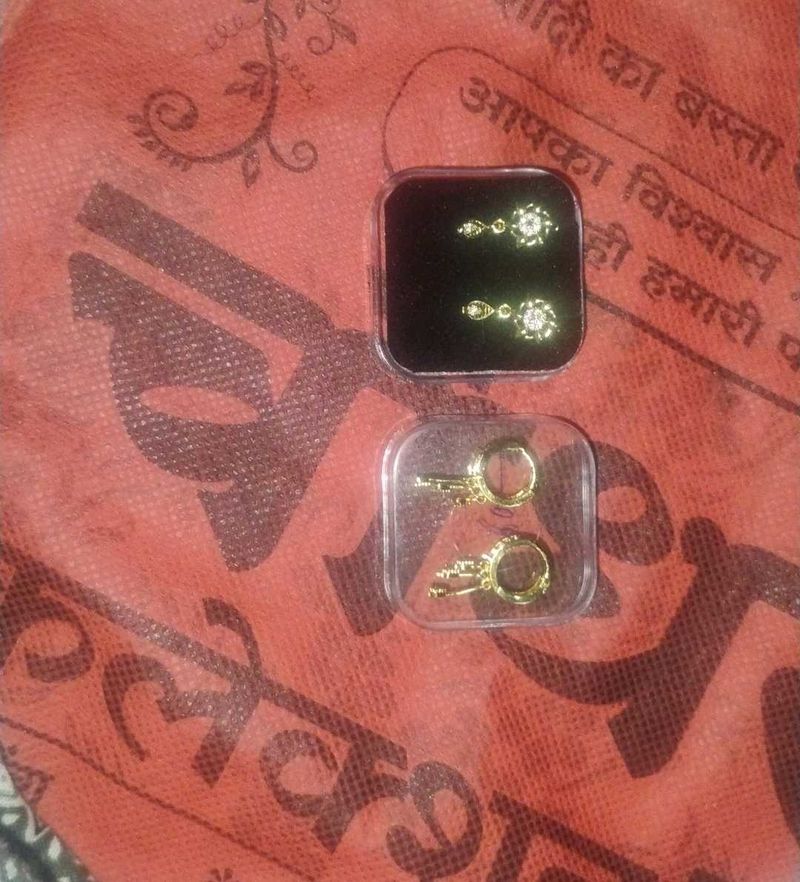 Gold Plated Earrings