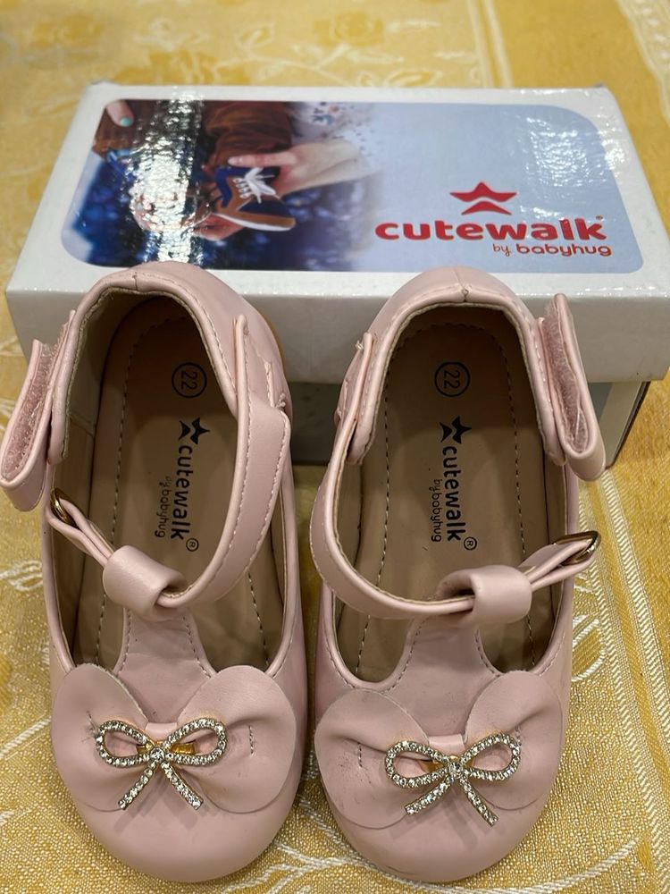 Cute Pink Baby Girl Shoes