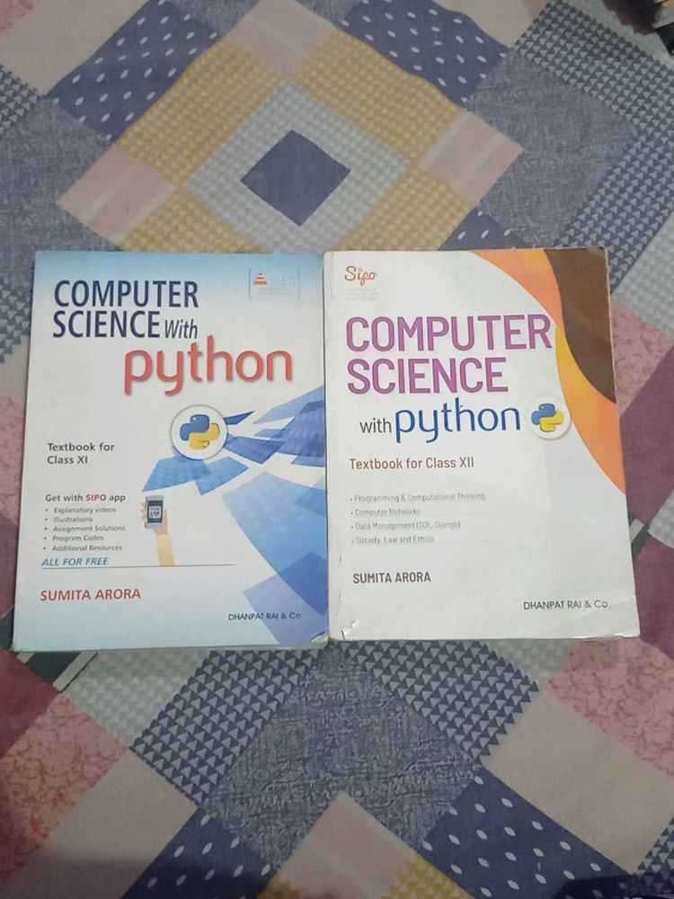 Class 11th &amp; 12th CS With Python