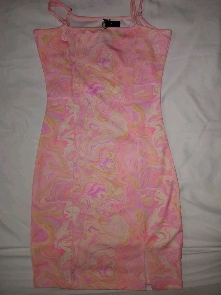 Multicolour Bodycon Dress Size:- XS