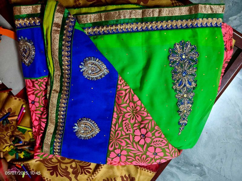 Hafe Haf Stone Work Saree