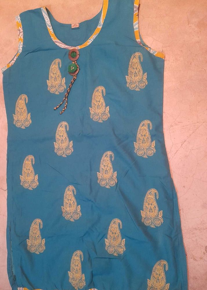 Daily Wear Kurti Pajama Chunni Set