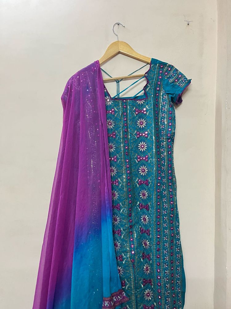 Embroidered Kurta Set