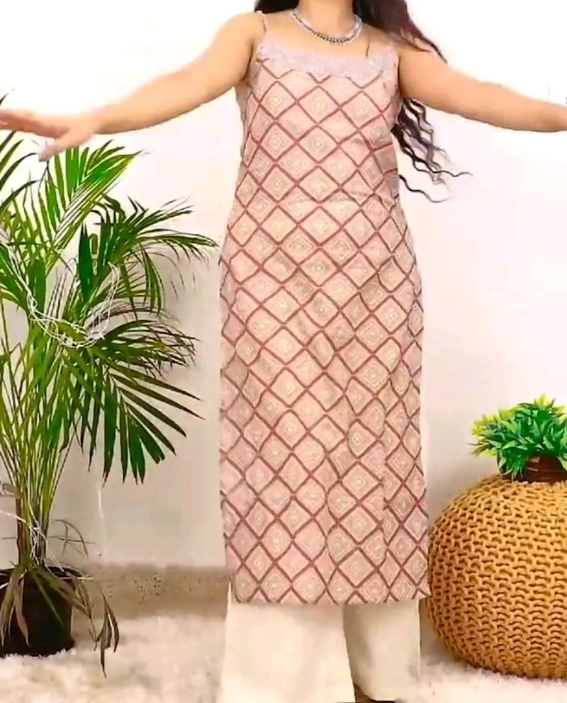 Sleeveless Kurti