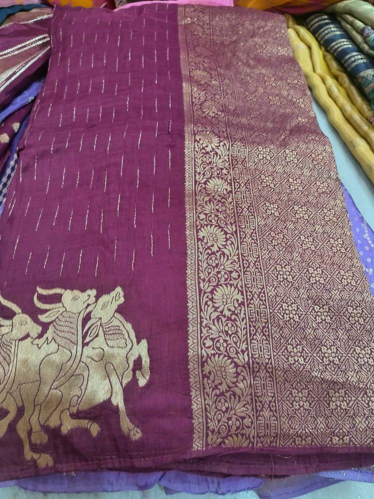 Pure Raw Mango Saree
