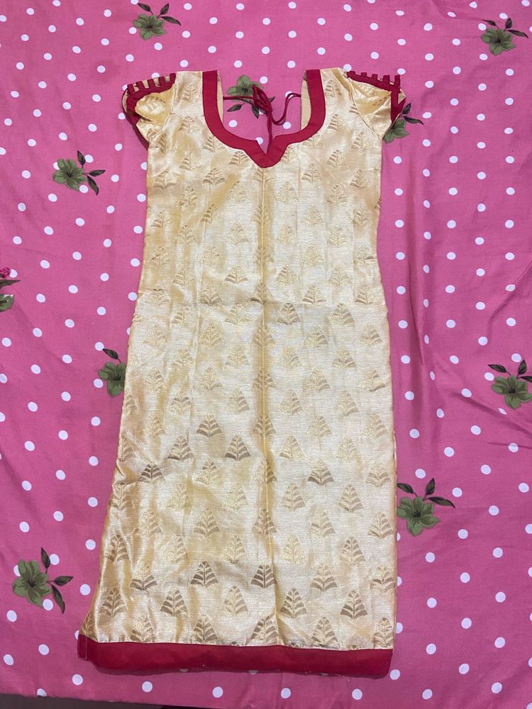 Elegant gold Kurta