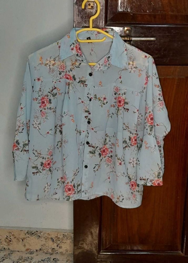 Floral Print Top
