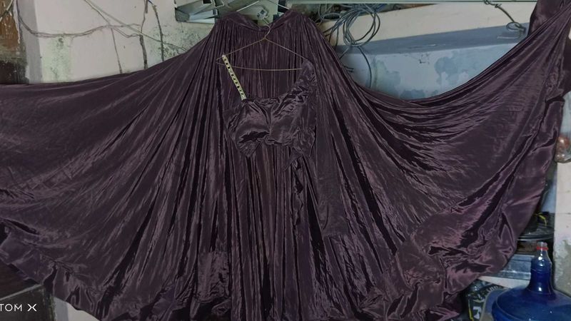 Brown Silk Lahanga Choli