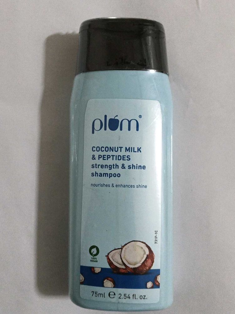 Plum Coconut Milk &amp; Peptide Shampoo