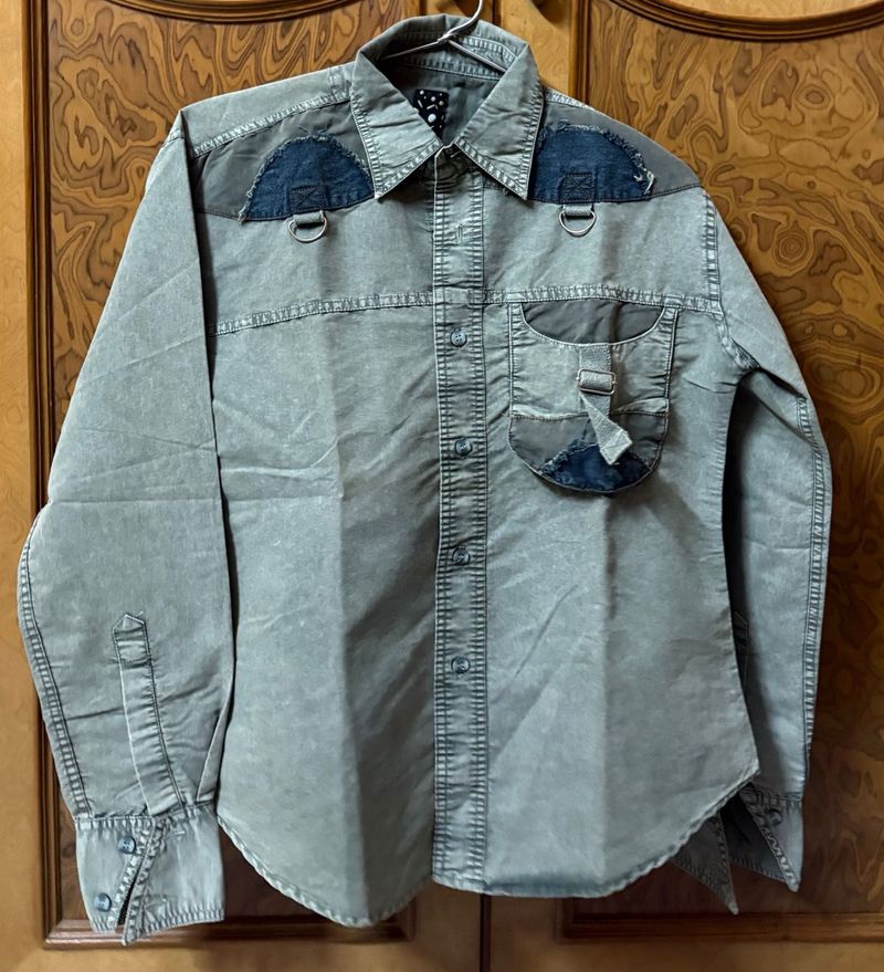 Unique Denim Style Shirt