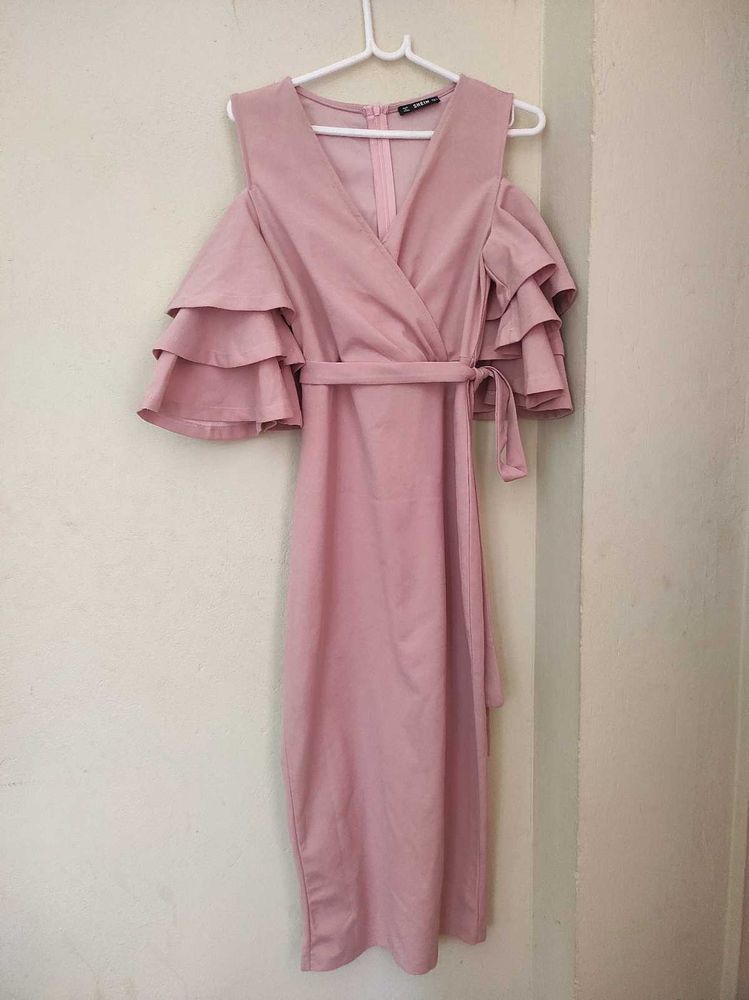 Shein Pink bodycon dress