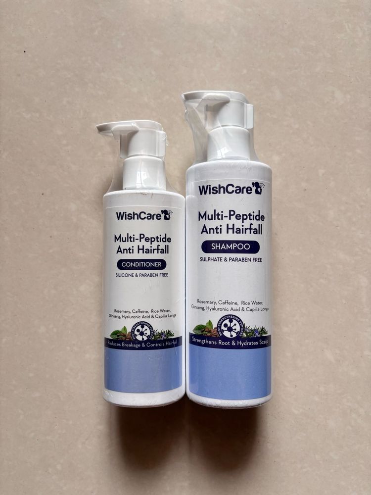 WishCare Multi Peptide Anti Hairfall Combo