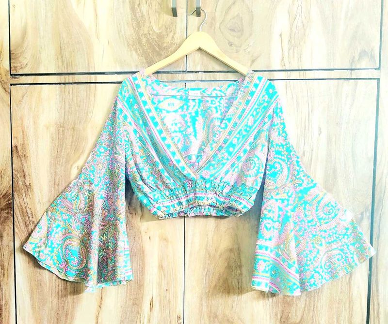 Art Silk Multicolour Top Size-36-38