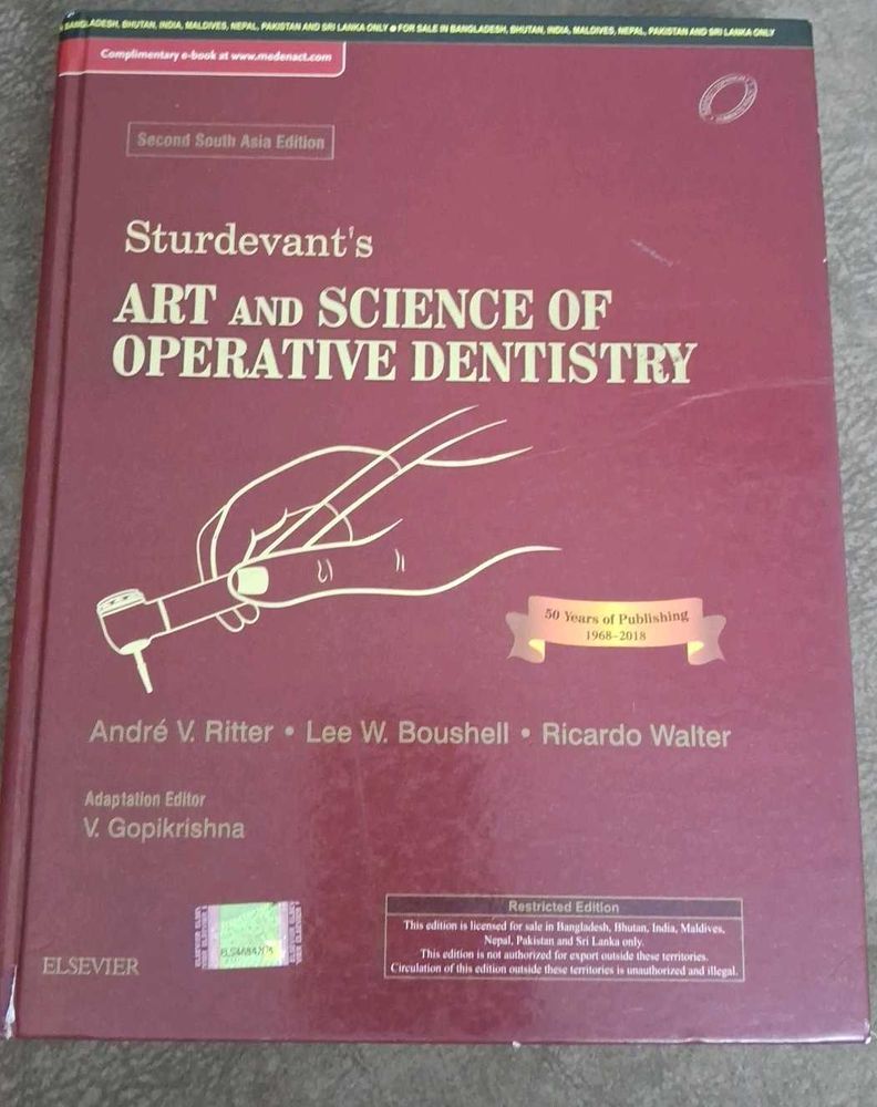 Sturdevant&#39;s Operative Dentistry